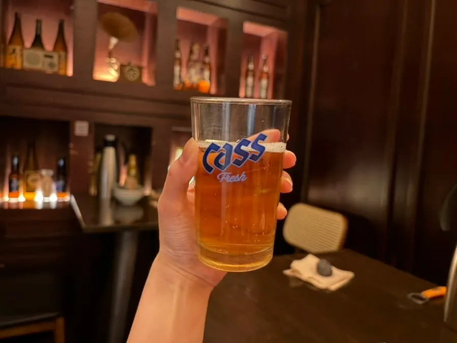 A beer after work
