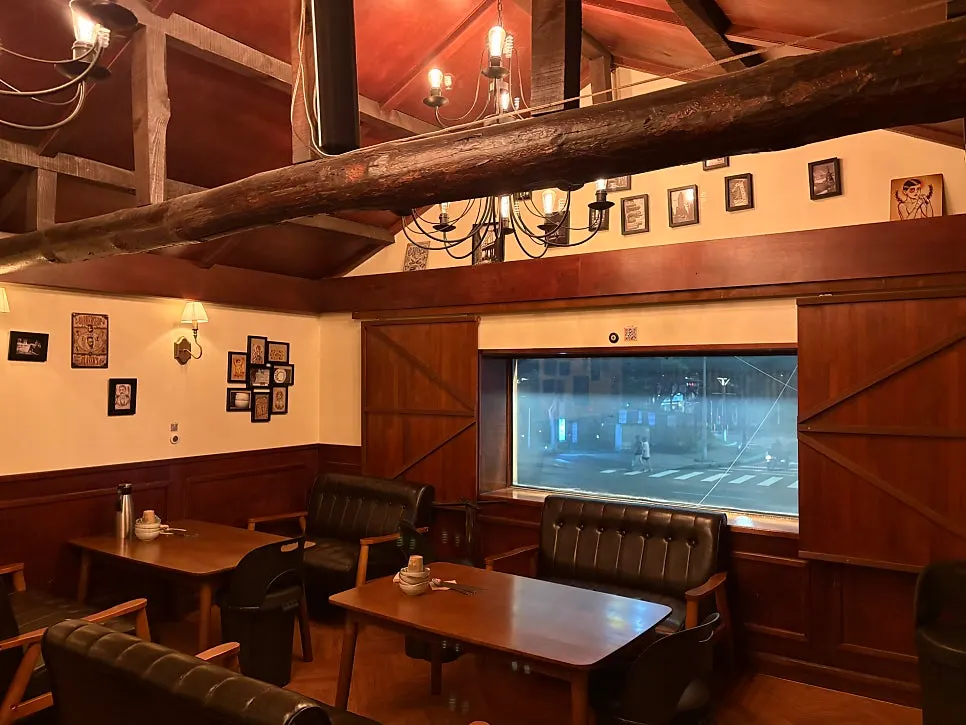 Carefully placed decor throughout the izakaya interior