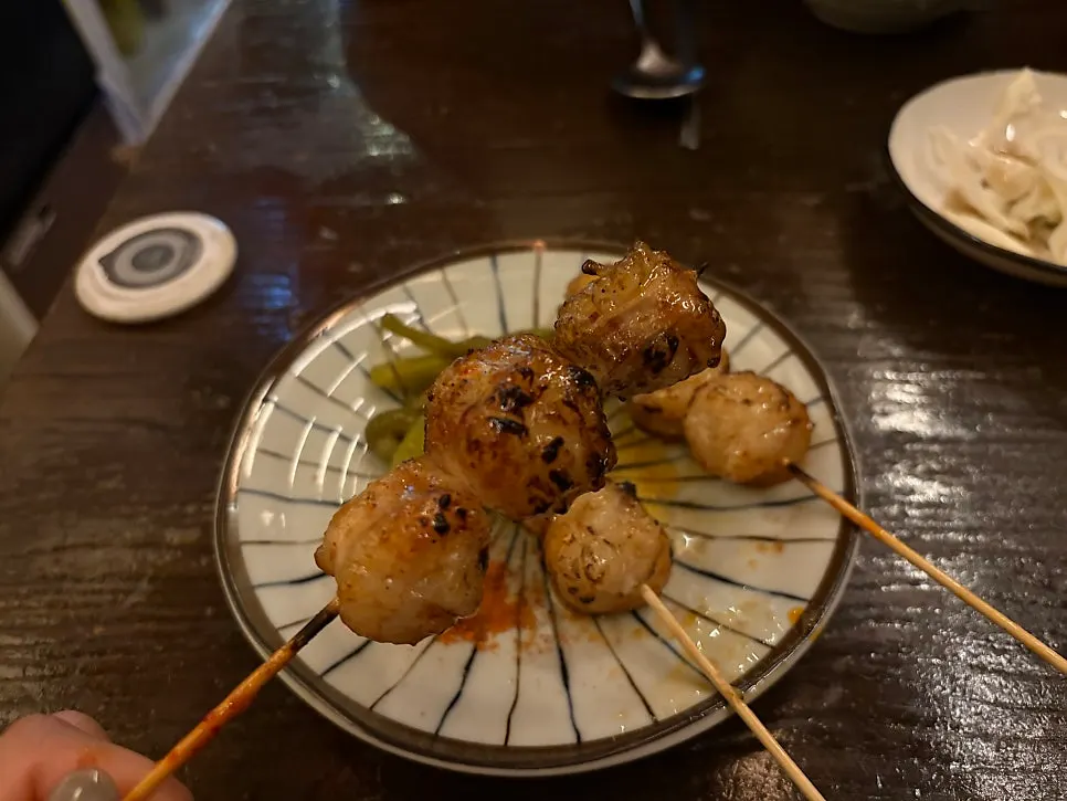 Drinks enjoyed alongside the chicken skewers