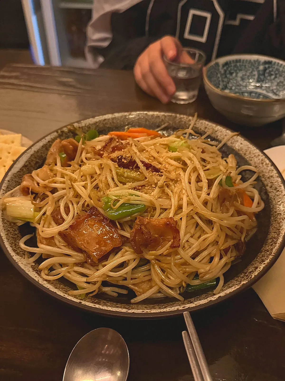Pork and bean sprout stir-fry at Nani Byeolgwan Yeongdeungpo Branch