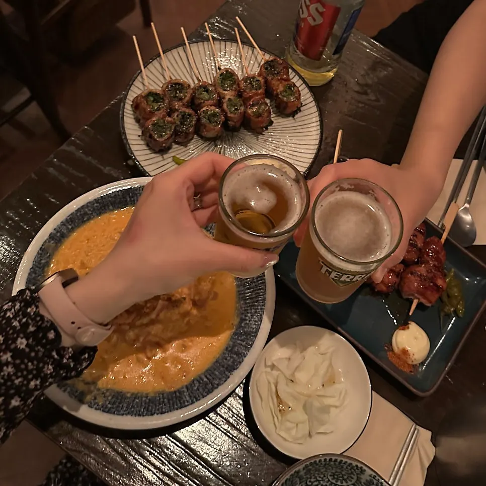 A cold glass of beer