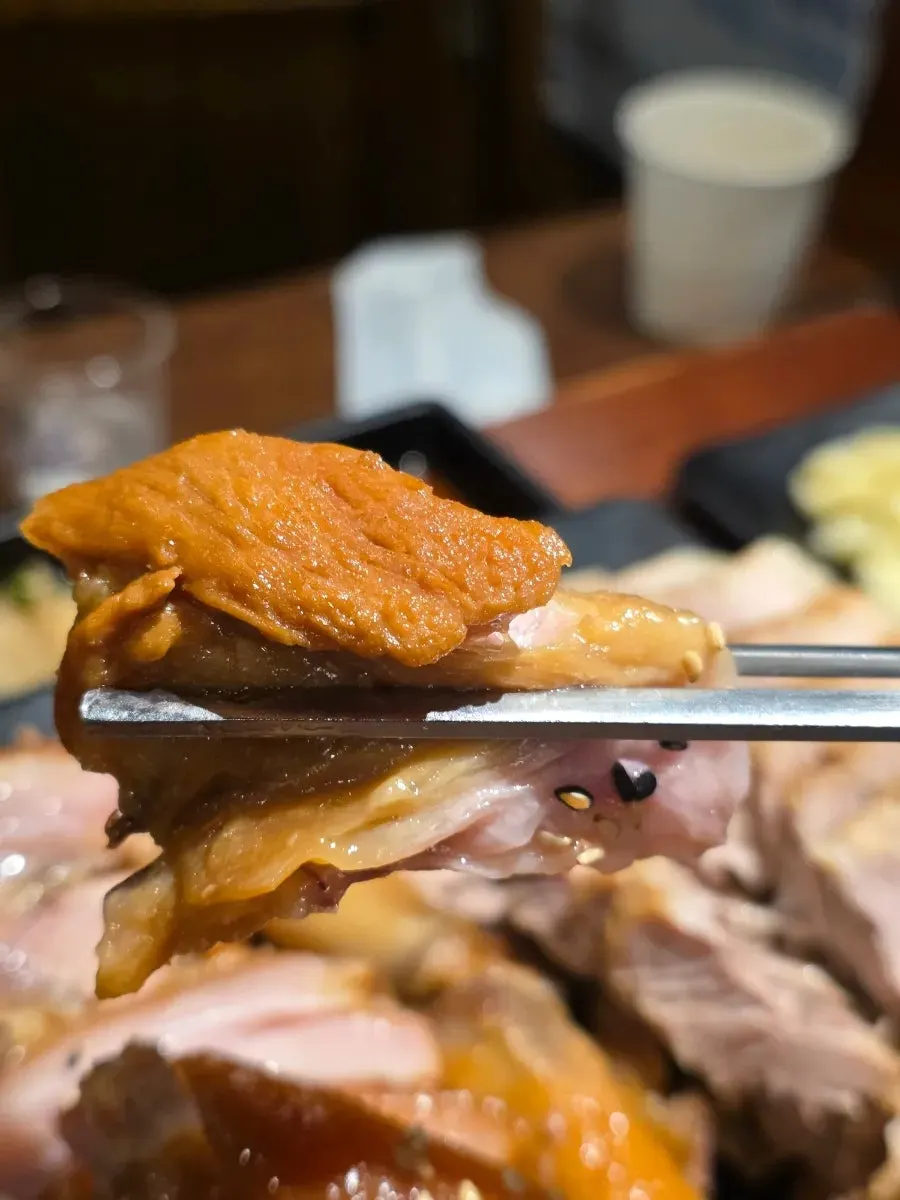 족발 세트 한 접시