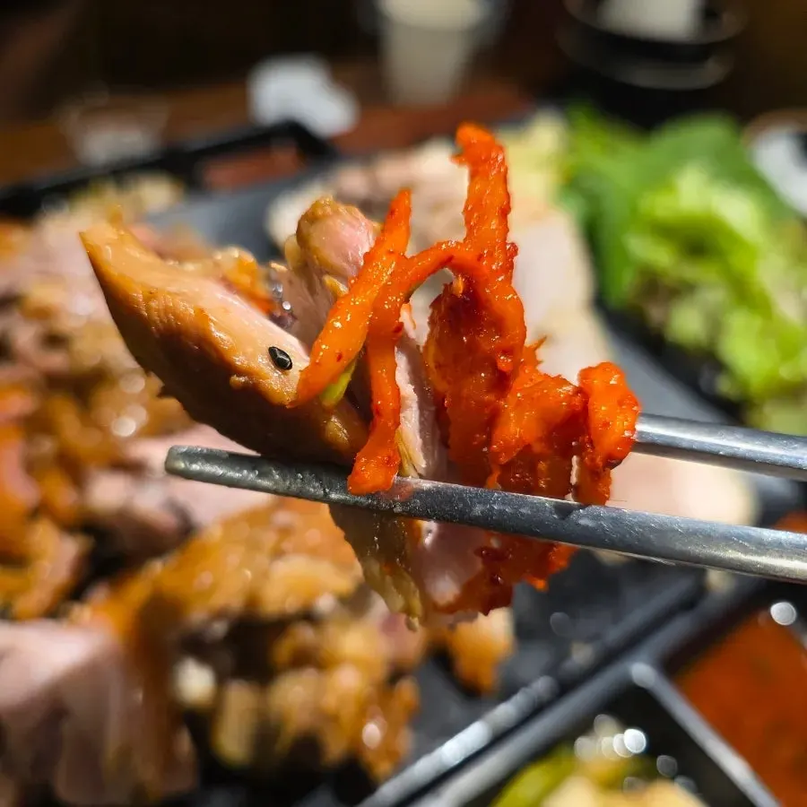 족발과 함께 먹는 곁들임 반찬