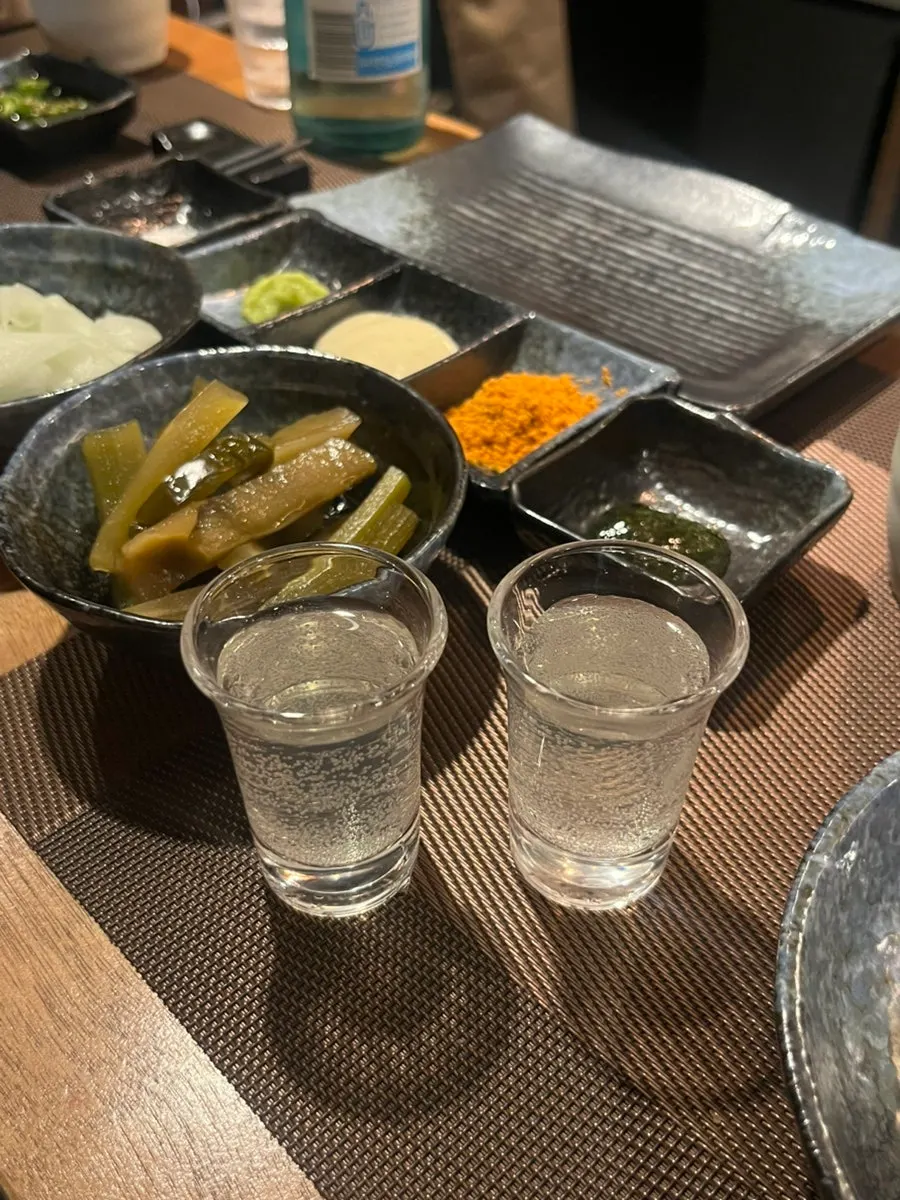 웰컴 드링크로 나온 레몬주