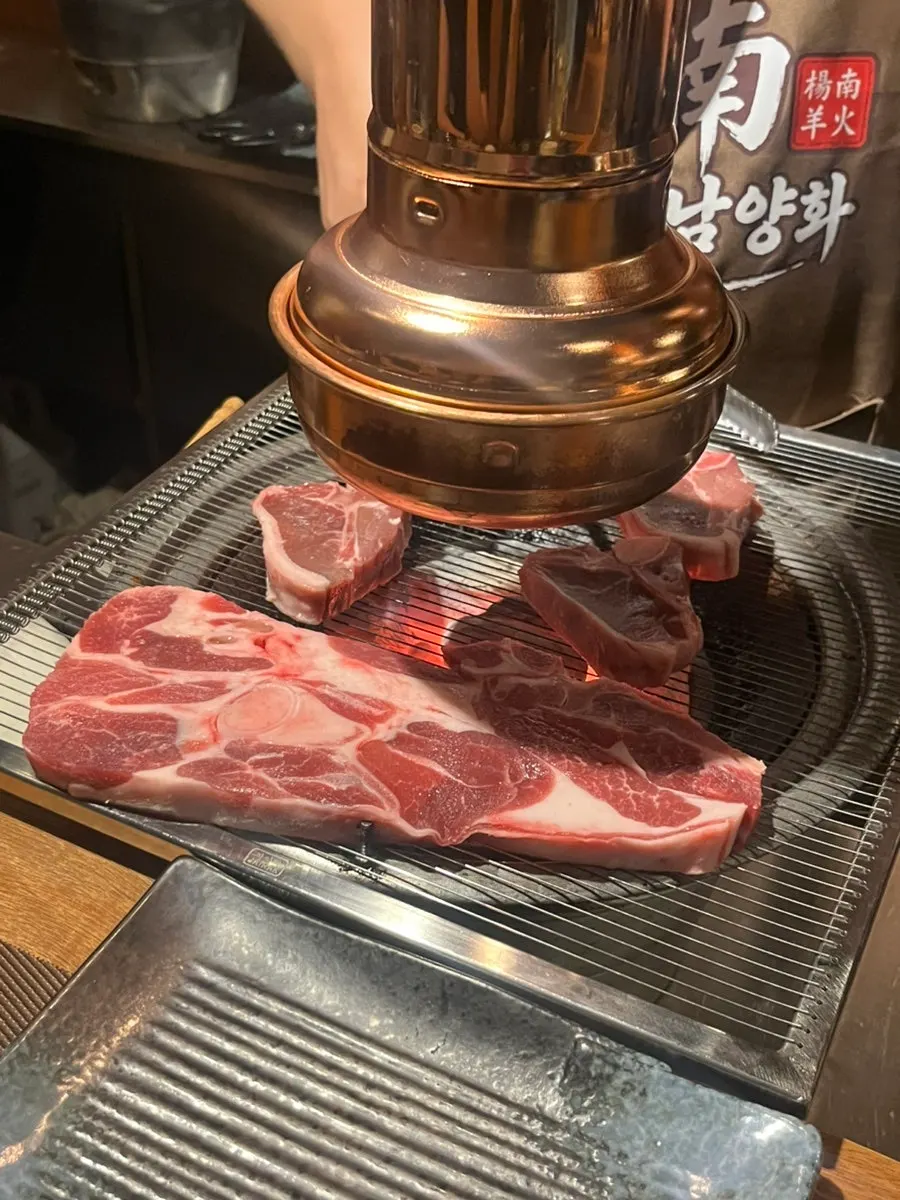 안심 등심 양갈비 세 부위 첫 판 세팅