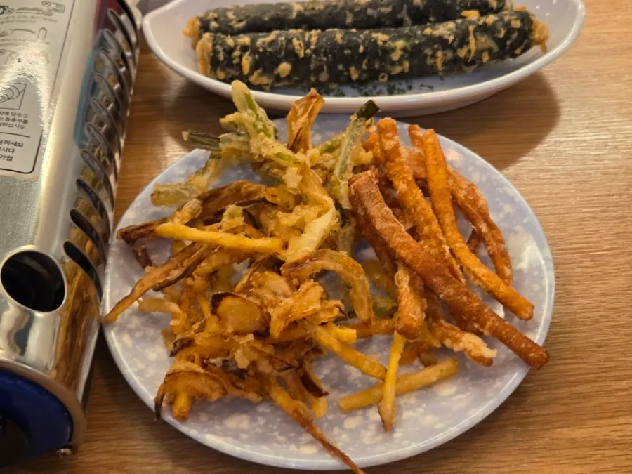 차돌 모자반떡볶이 주문 구성 사진