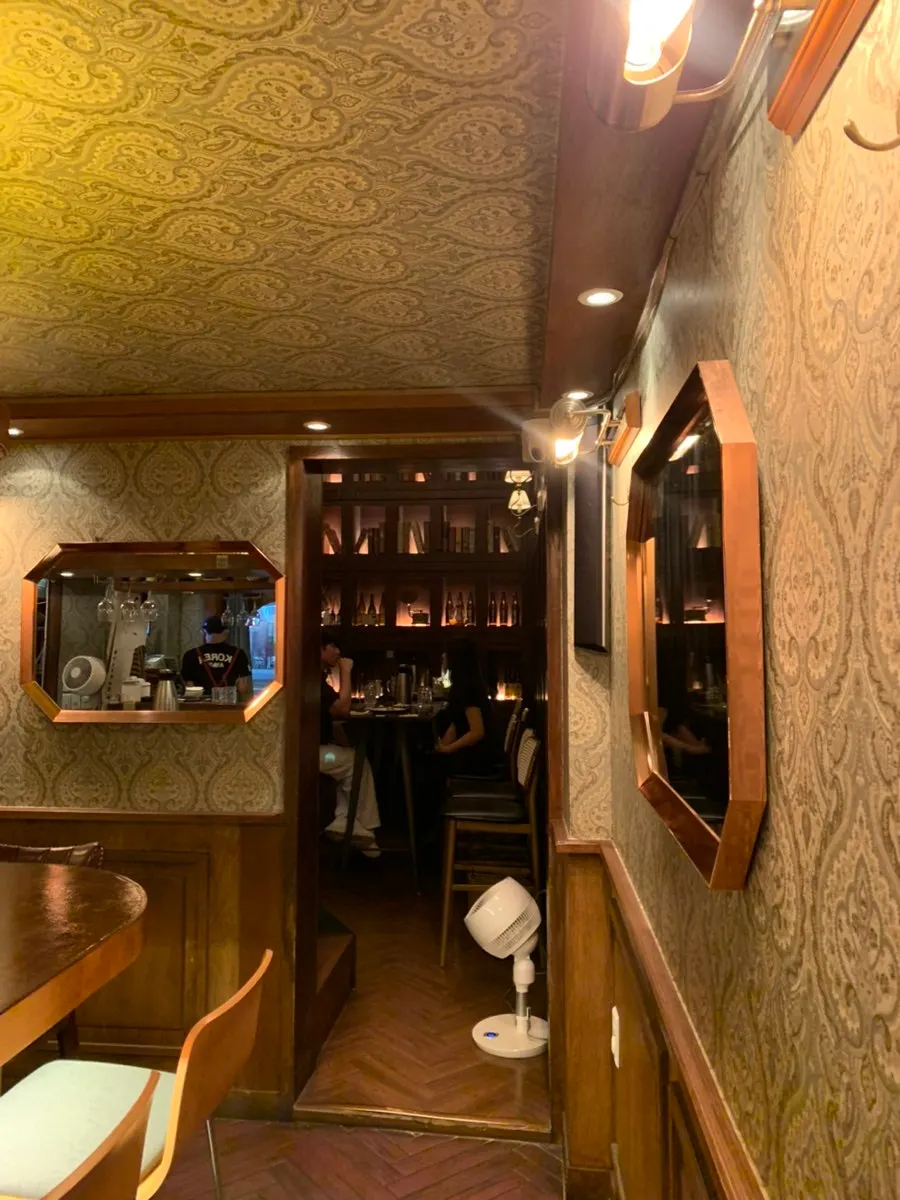 Izakaya seating styled across three different themes