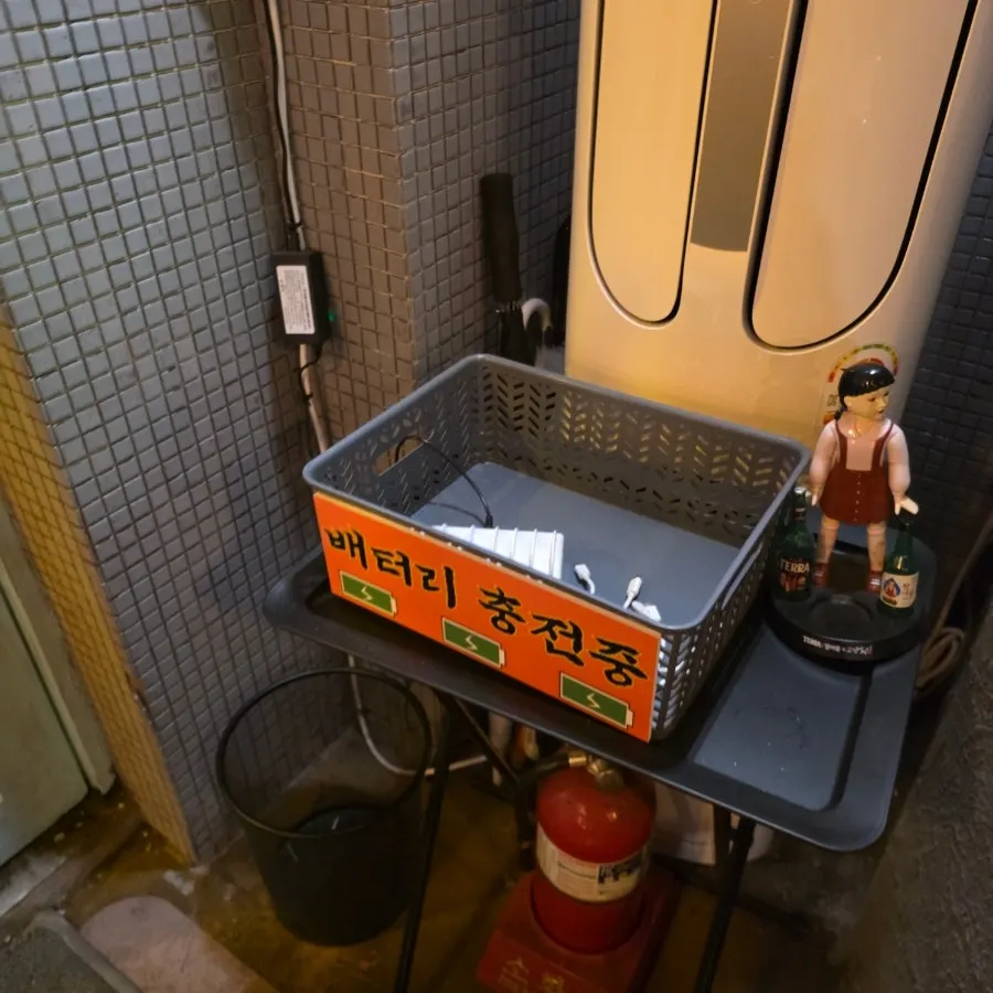 Exterior of a pojangmacha near Yeongdeungpo Station