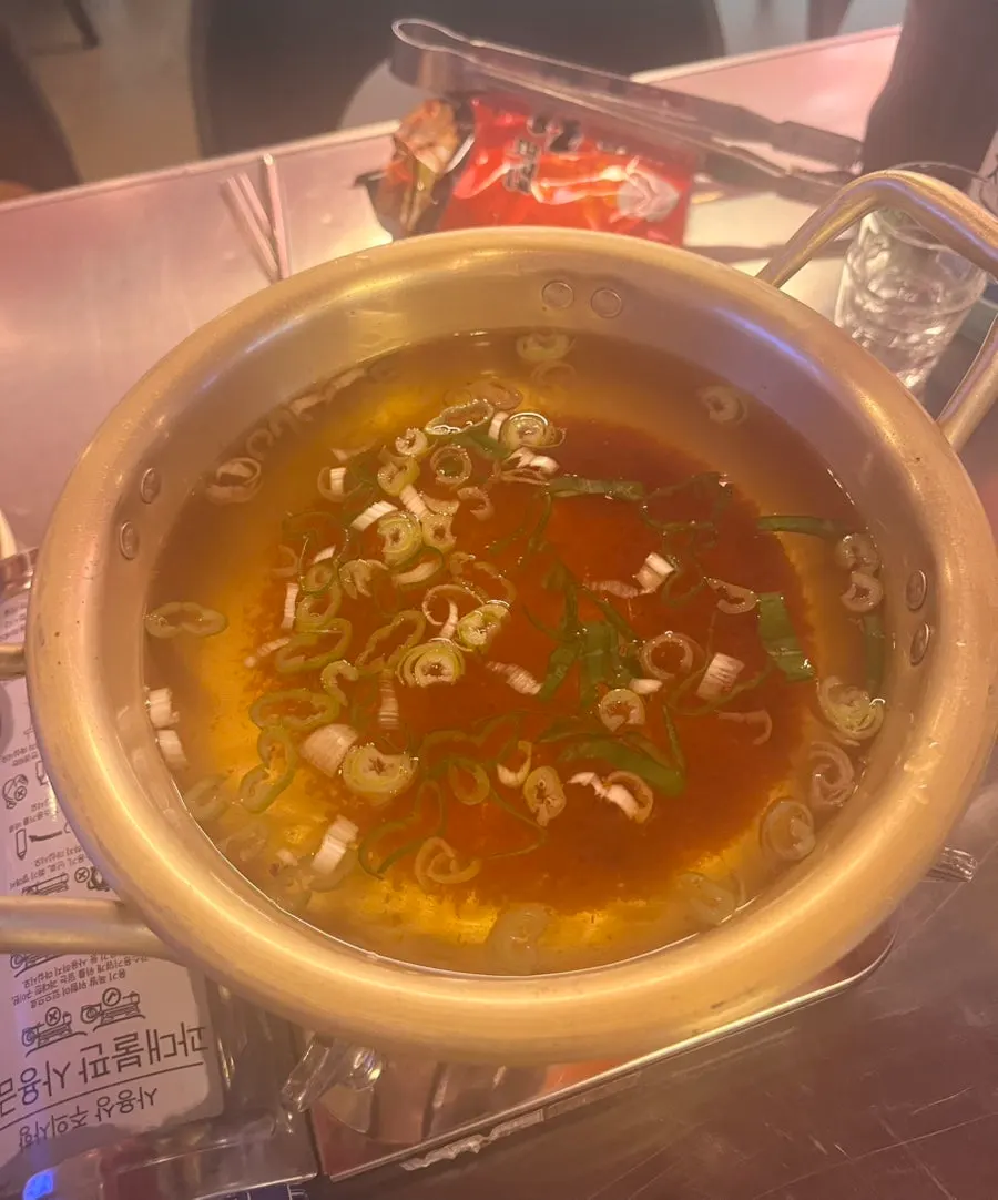 차례로 나온 술자리 안주