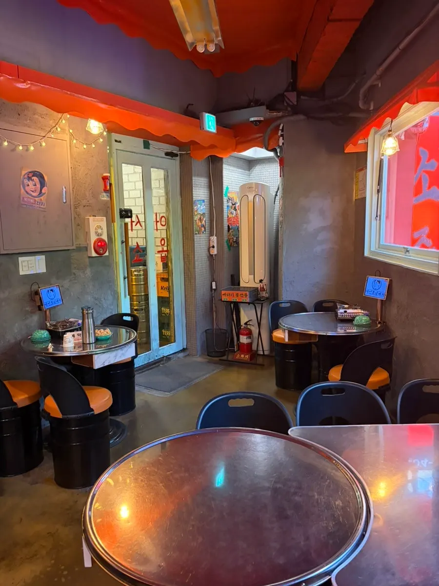 Interior decor at Yeokjeon Pojangmacha Yeongdeungpo