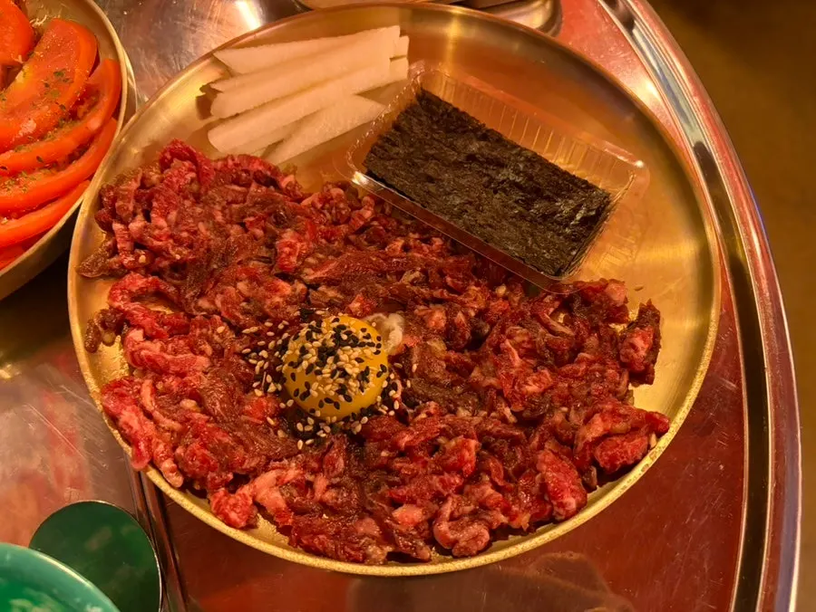 Close-up of the Honey Tomato side dish
