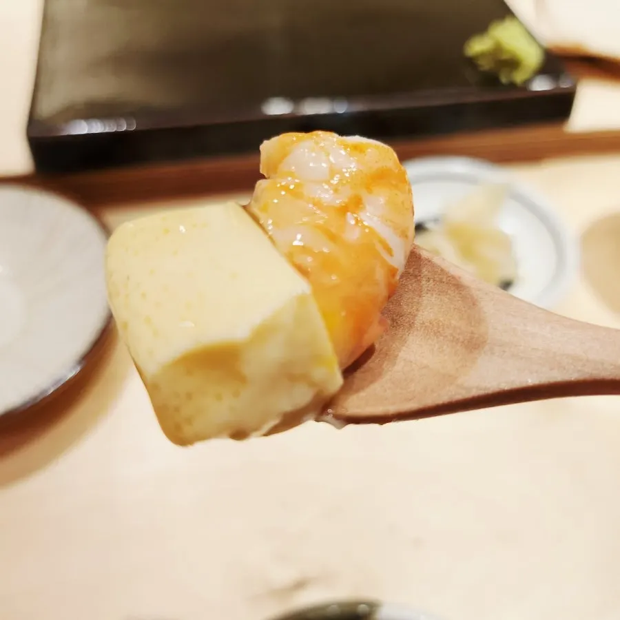 타마고토후 전채 요리