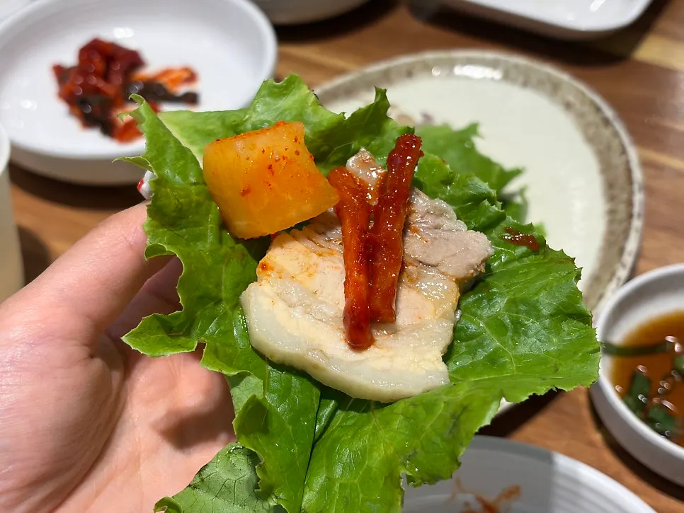 Suyuk wrapped with mumallaengi