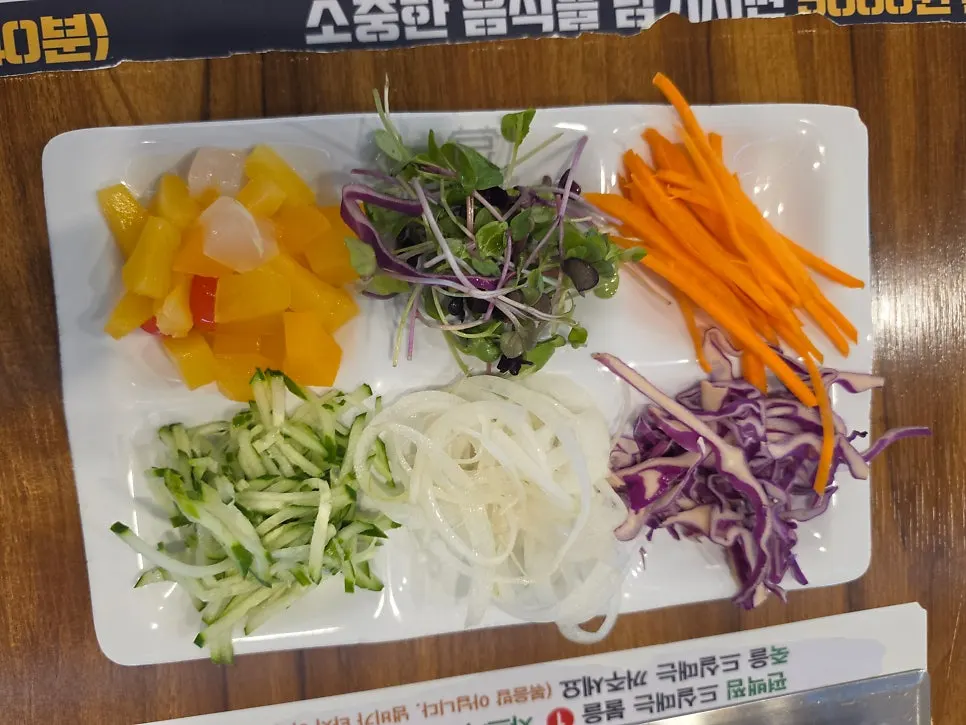 Vegetable tray guide