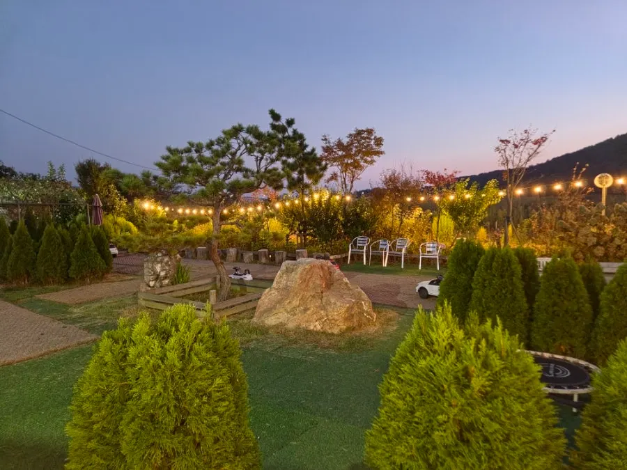 View of Haesanggung's outdoor space