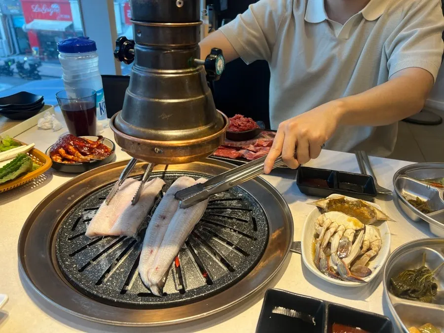 A세트 메인인 장어 접시