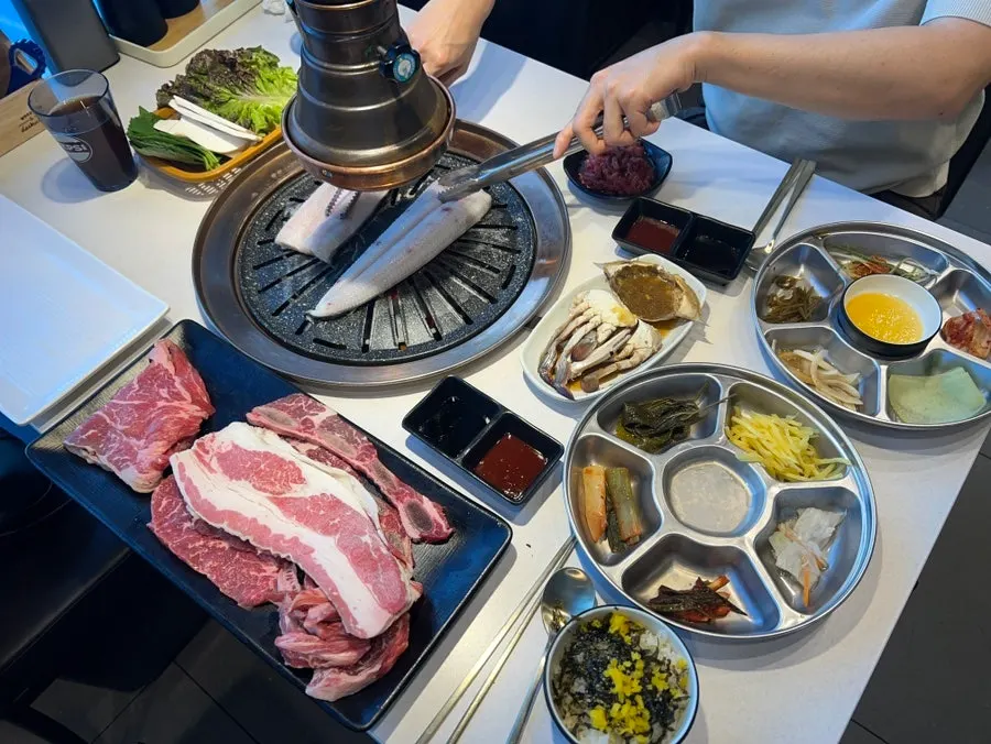 무한리필로 제공되는 장어