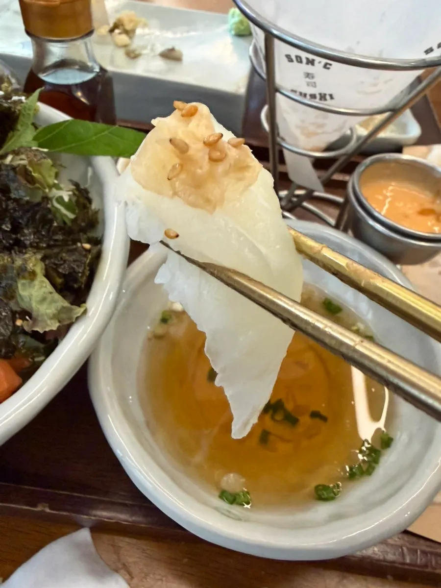 타코와사비 군함 초밥