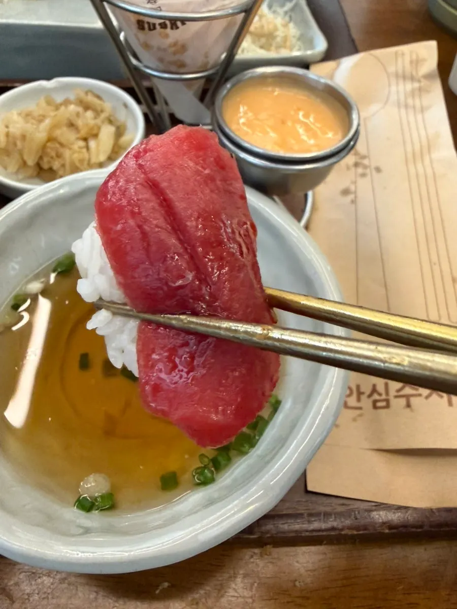 종류별 손시스시 초밥