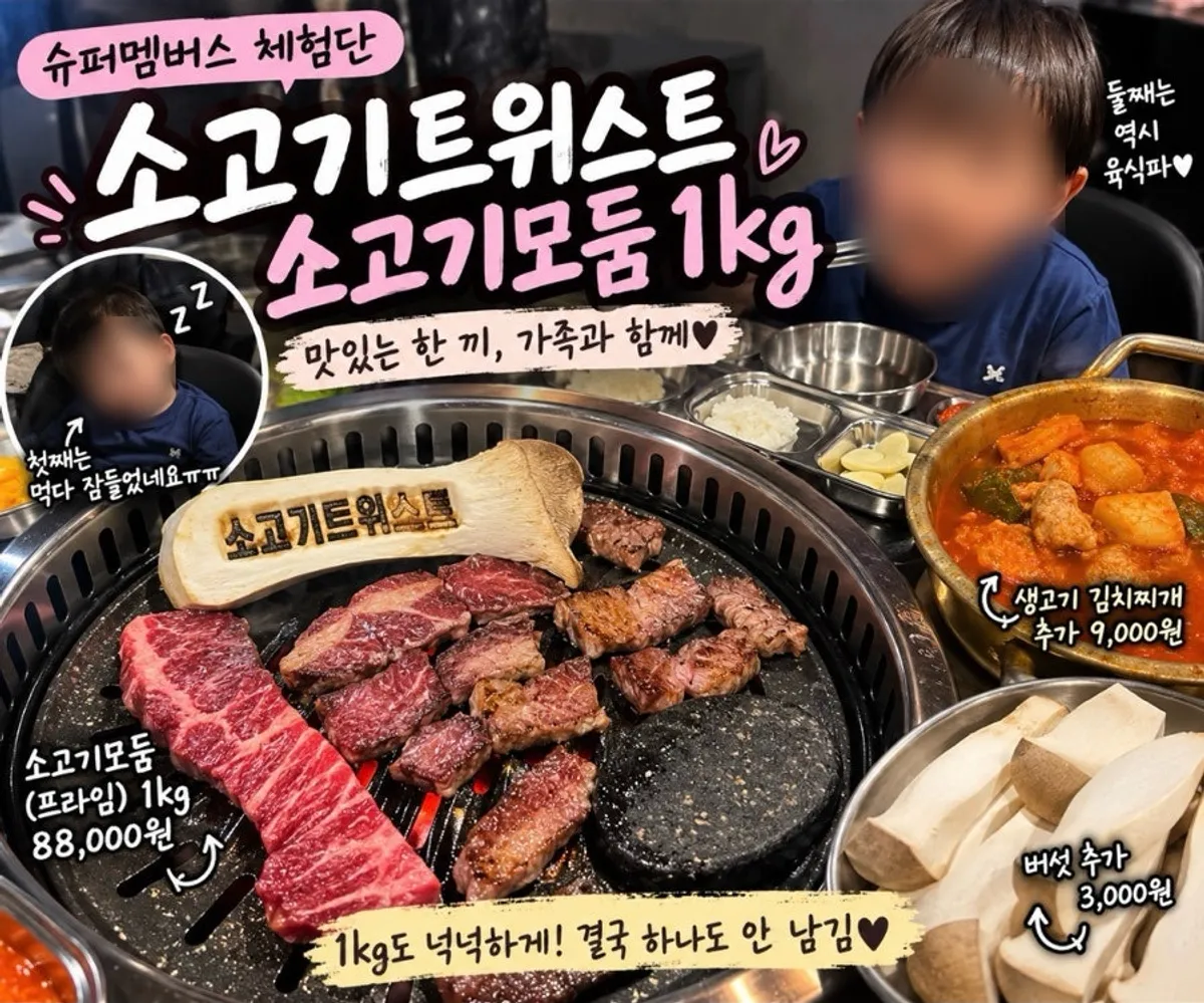 Main photo of the beef platter at Sogogi Twist Yeongtong District Office Branch