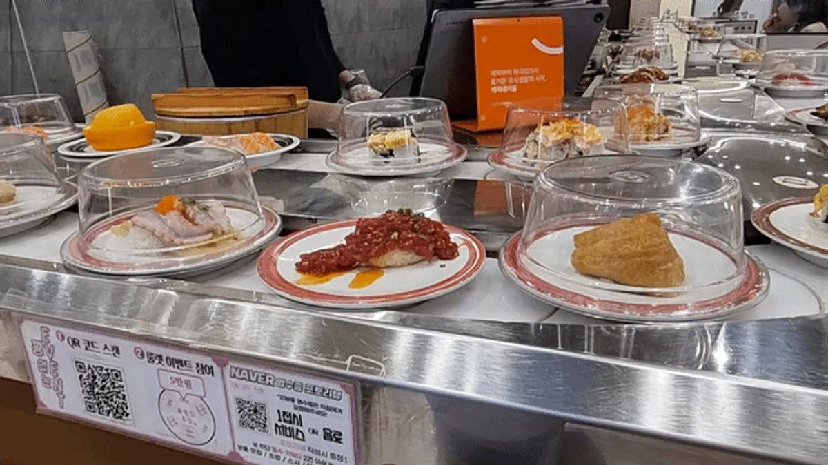 Signature plate of sushi at Teukbyeolhan Chobap