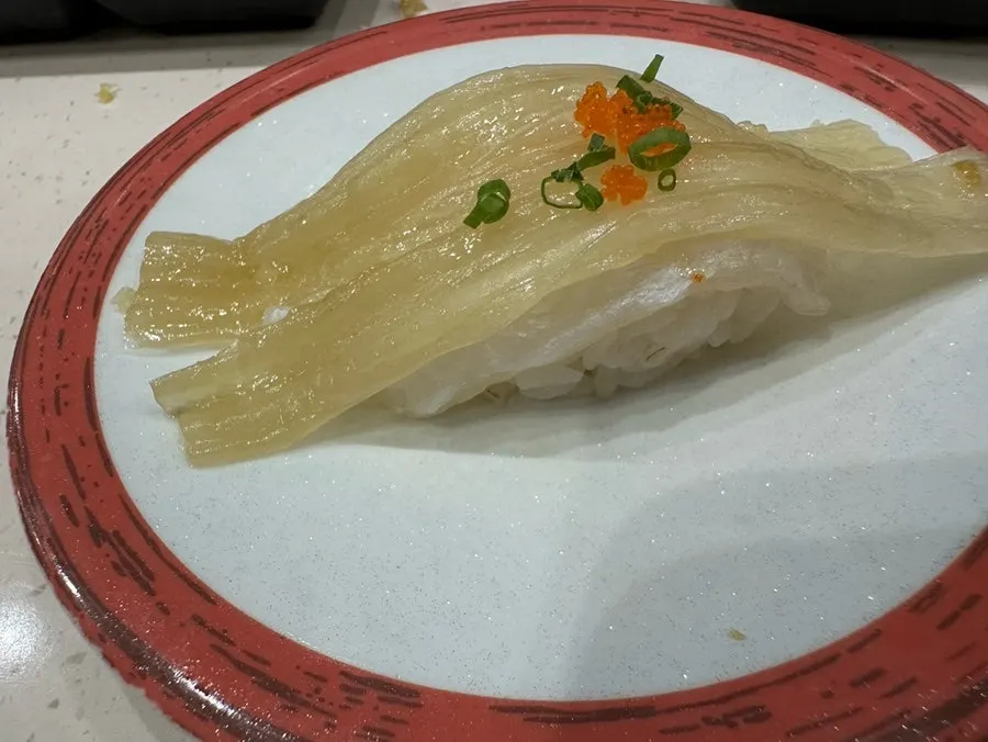 묵은지초밥 접시