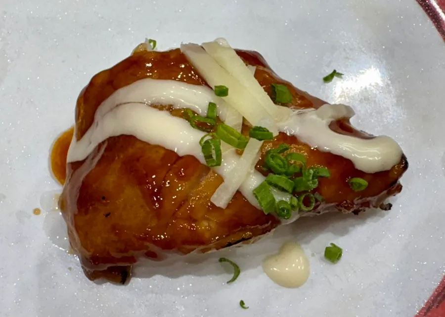 도미뱃살 초밥 접시