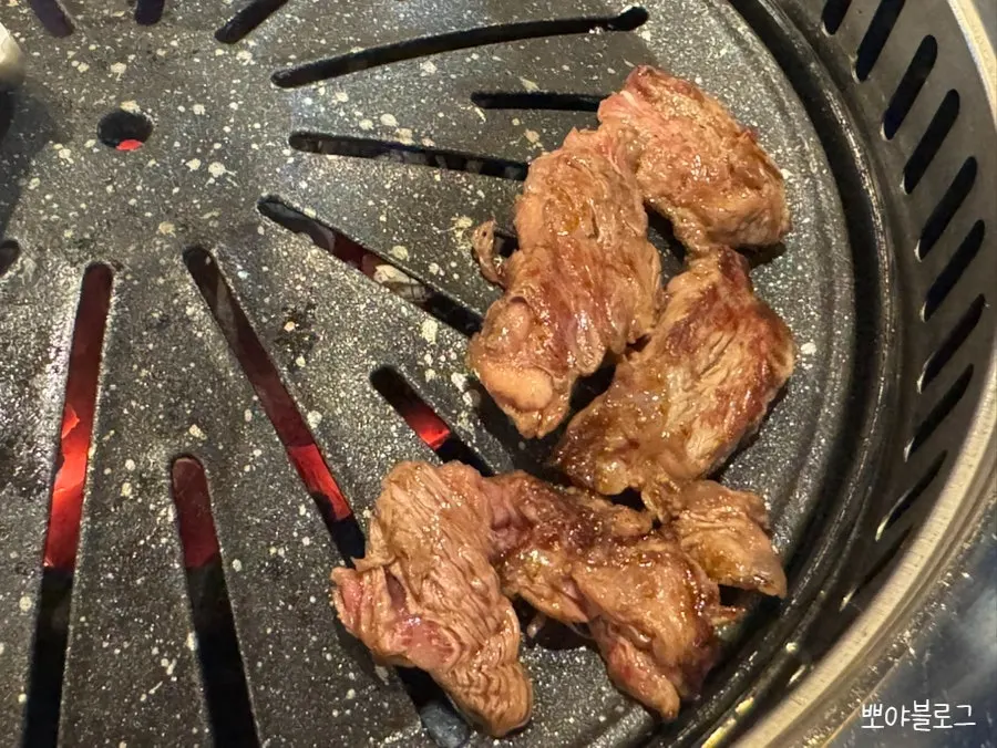 Mixed beef platter with several cuts