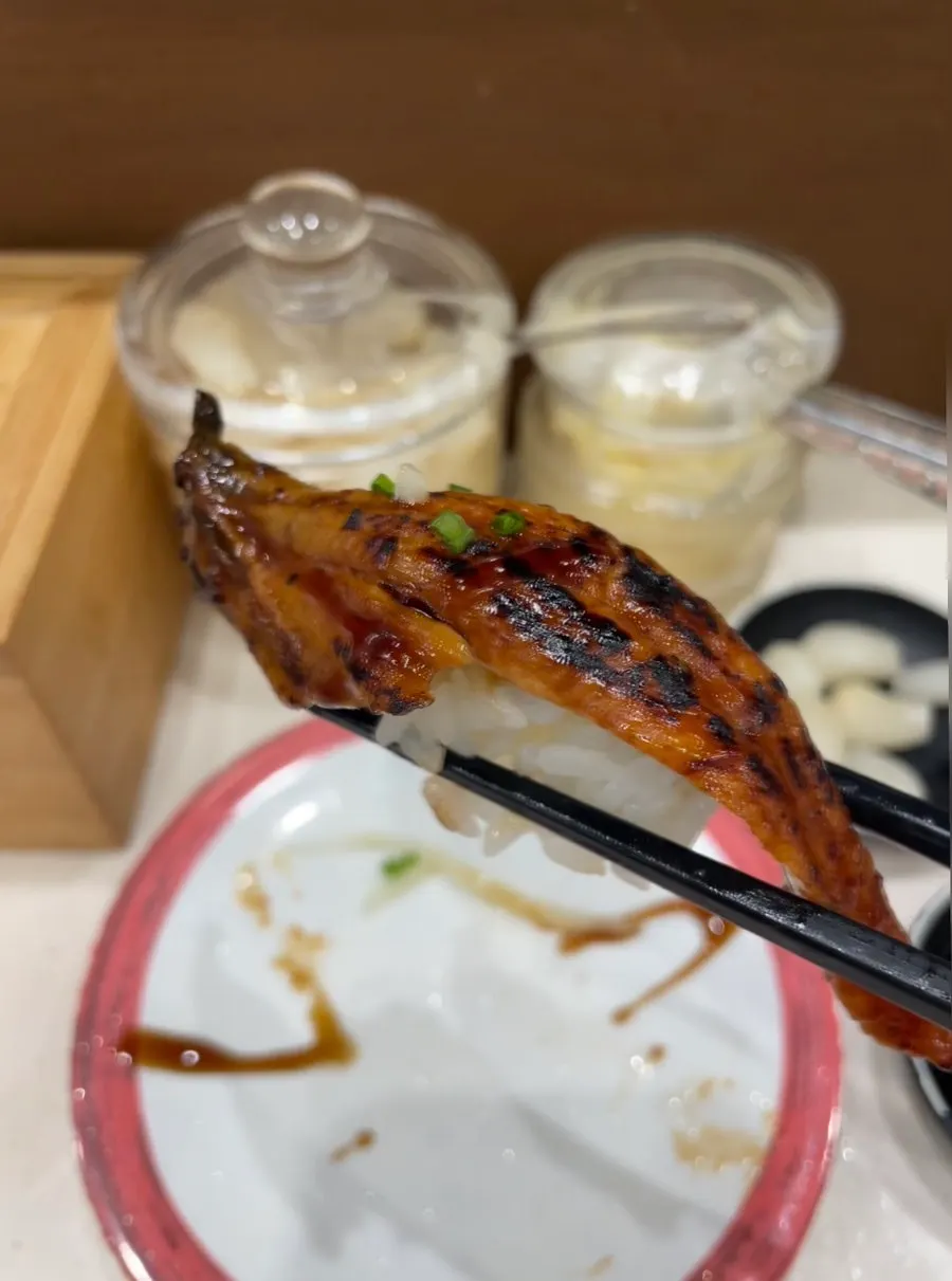 특별한초밥에서 맛본 초밥 접시