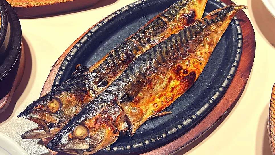 새콤한 겨자냉채 한 접시