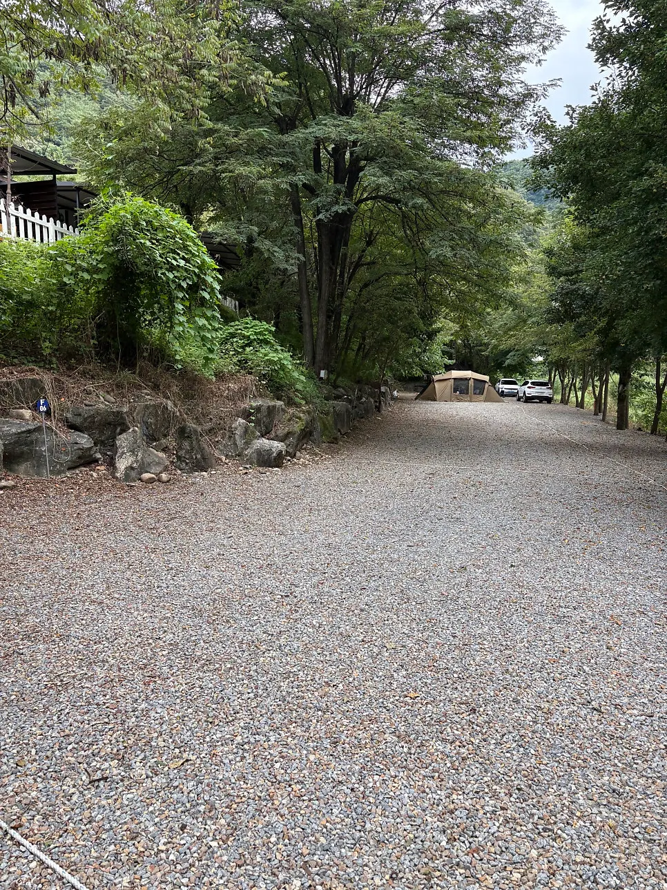 Overview of Maru Pension Camping Site