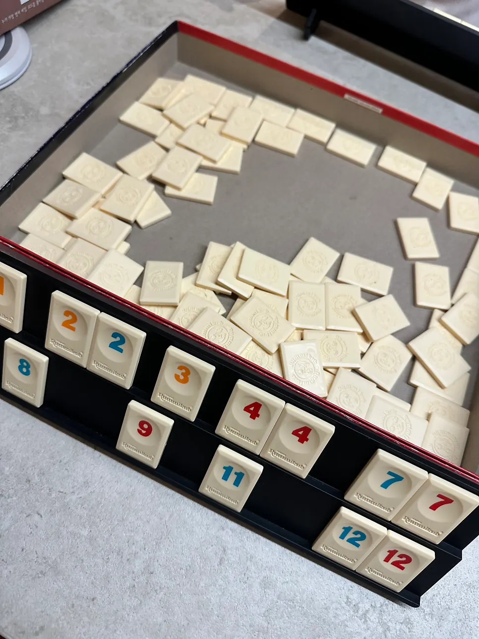 Board games prepared at Deo Swim