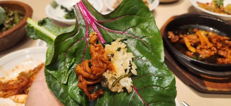 칼칼하게 볶아진 영월 제육볶음