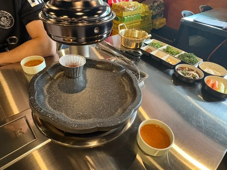 콩나물국이 포함된 기본 상차림