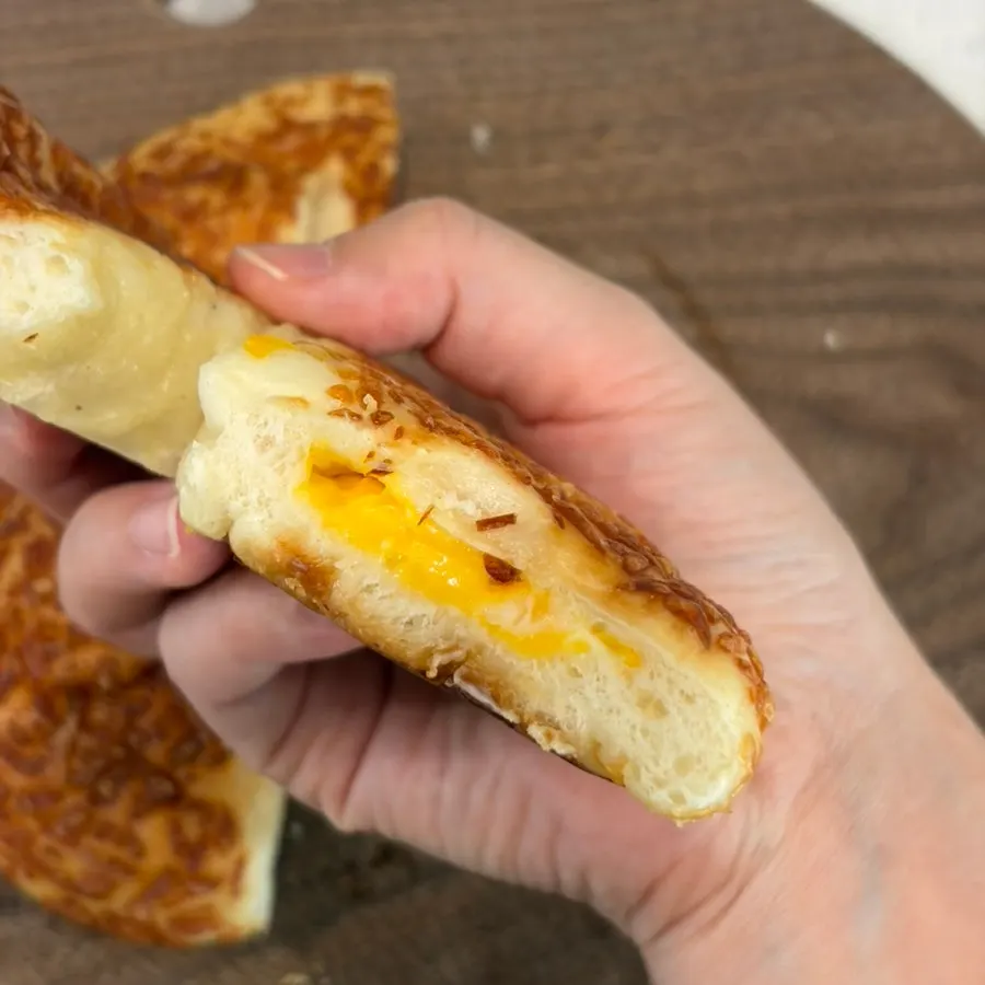 Emmental bread generously filled with cheese