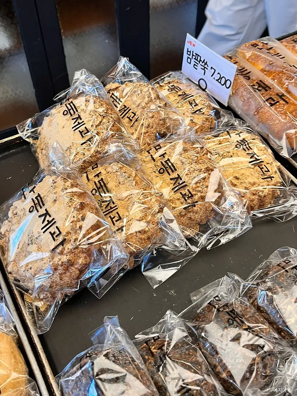 Different kinds of bakery bread