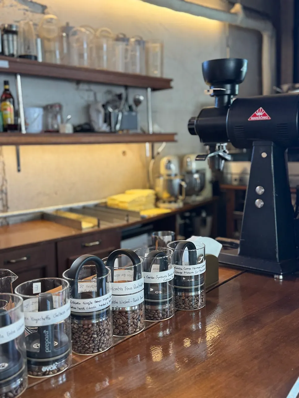 A cup of specialty coffee brewed by hand-drip