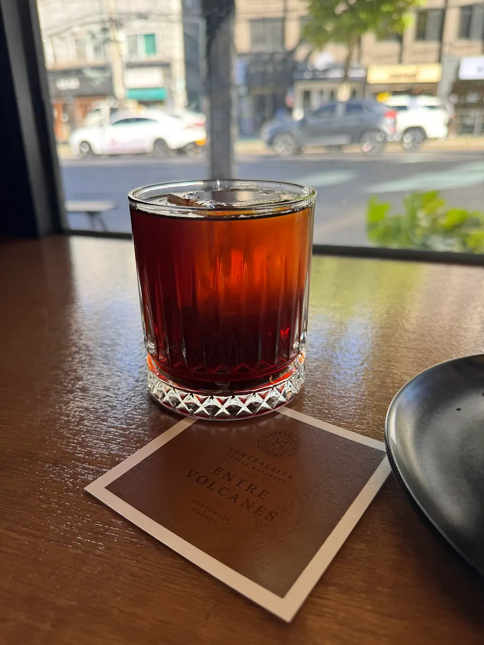 Ethiopia Dark Room drip coffee with striking aroma