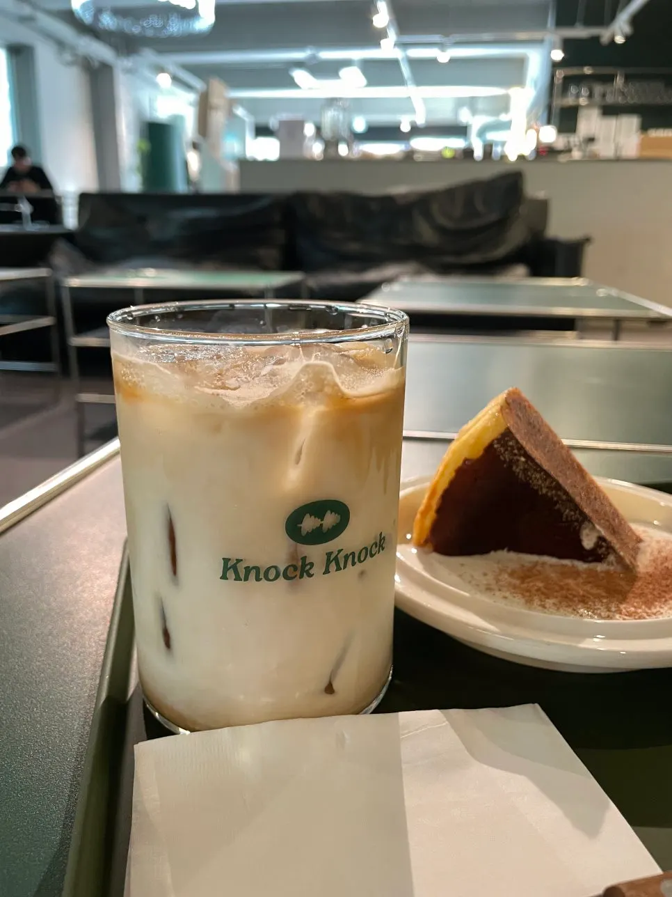 Noknok's nutty caffe latte