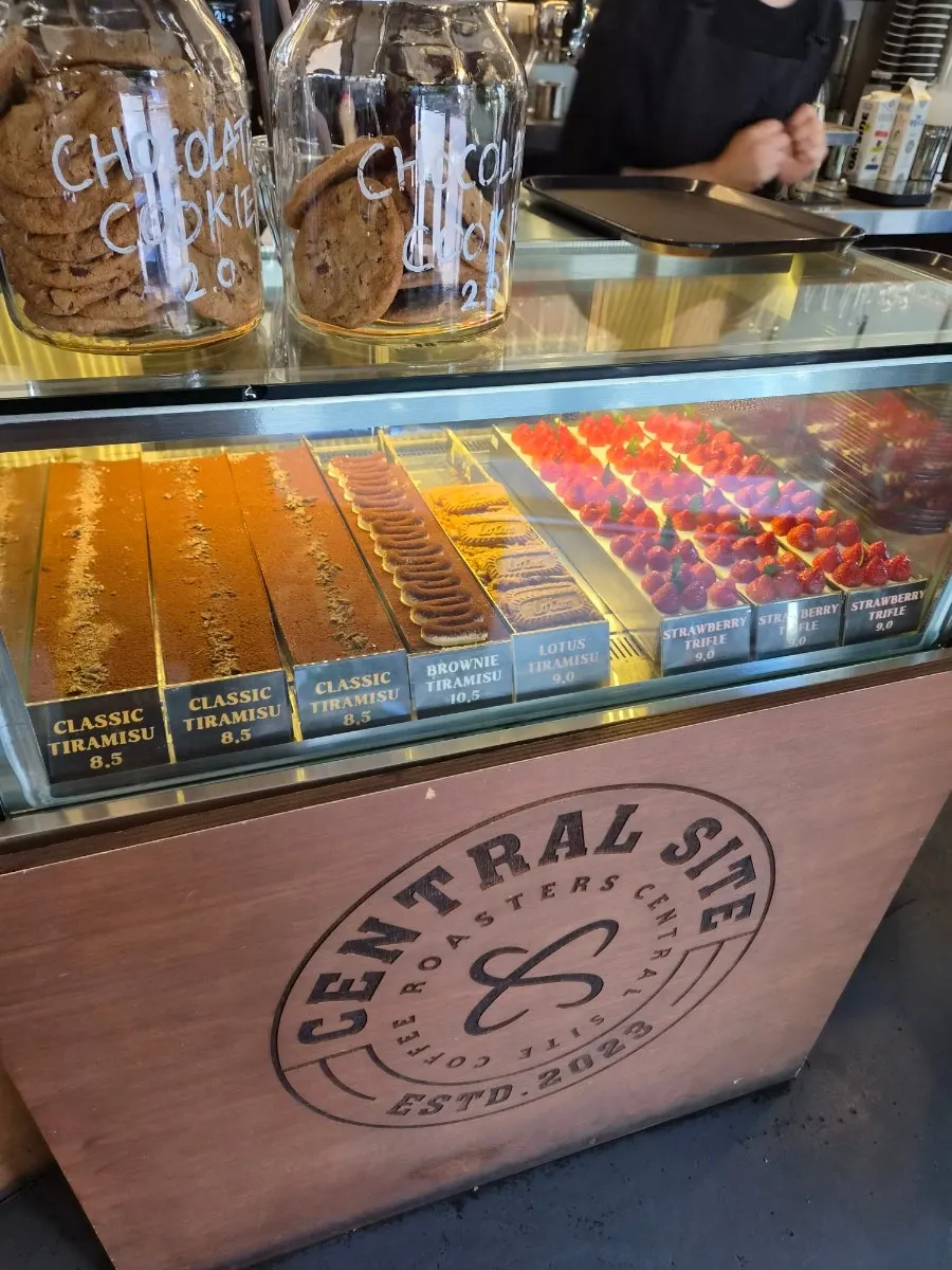 Dessert menu at Central Site Yeonnam