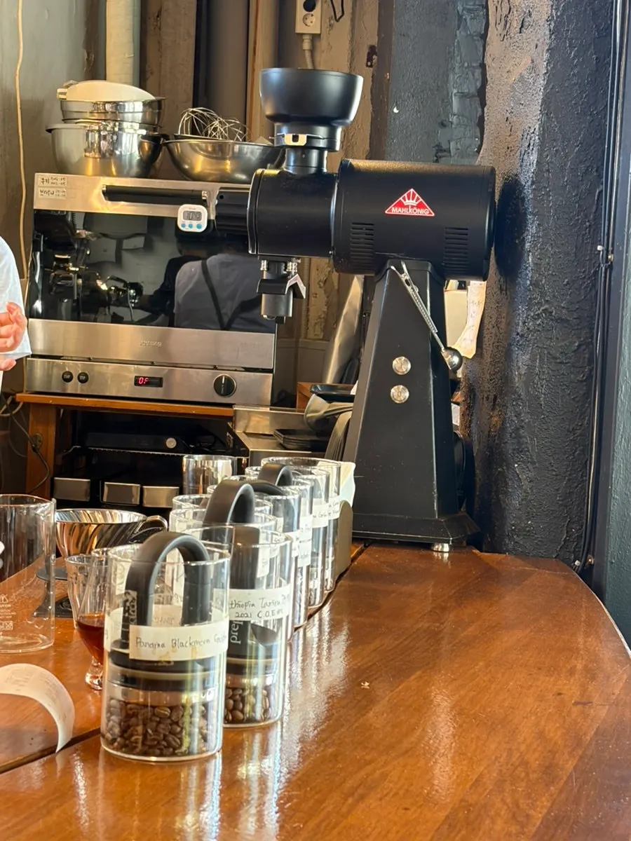 The brewing bar space at Central Site Yeonnam