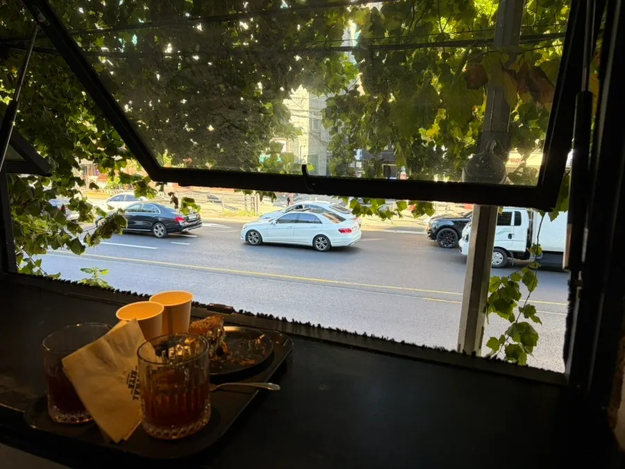 Window seats on the 2nd floor of Central Site Yeonnam