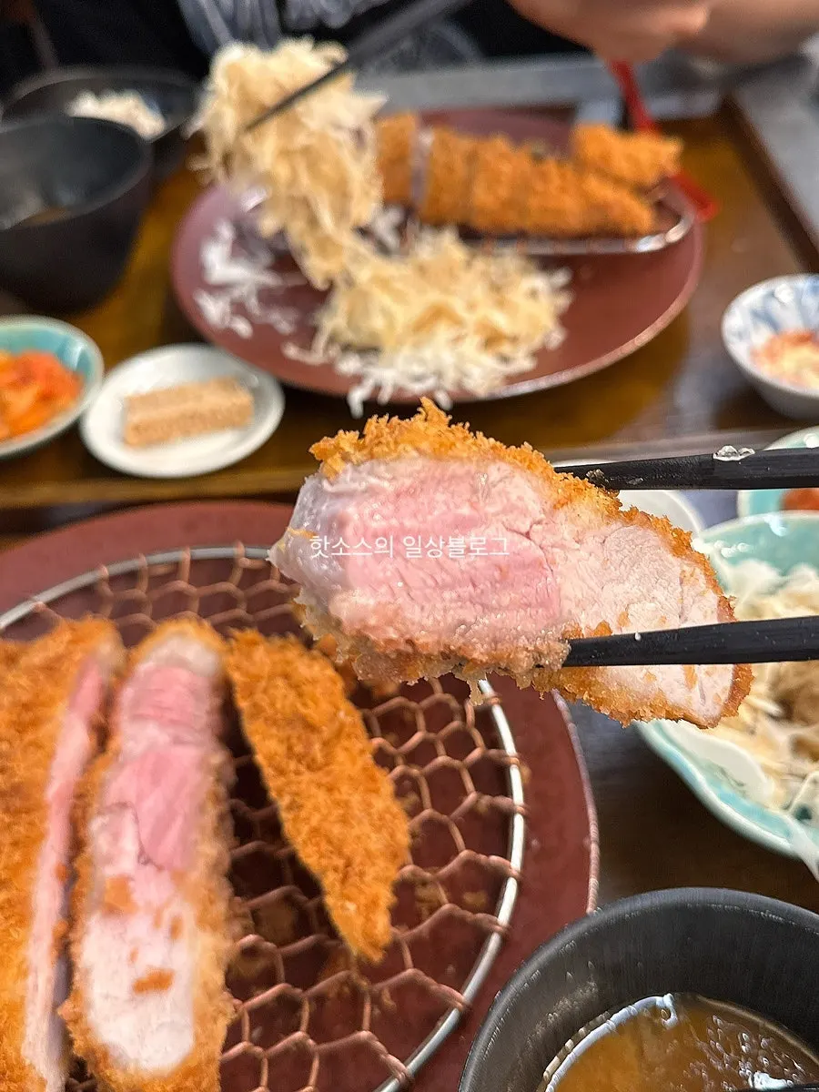 촉촉한 속살이 보이는 상로스카츠