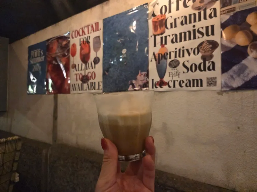 The Earl Grey-based signature Pip Coffee