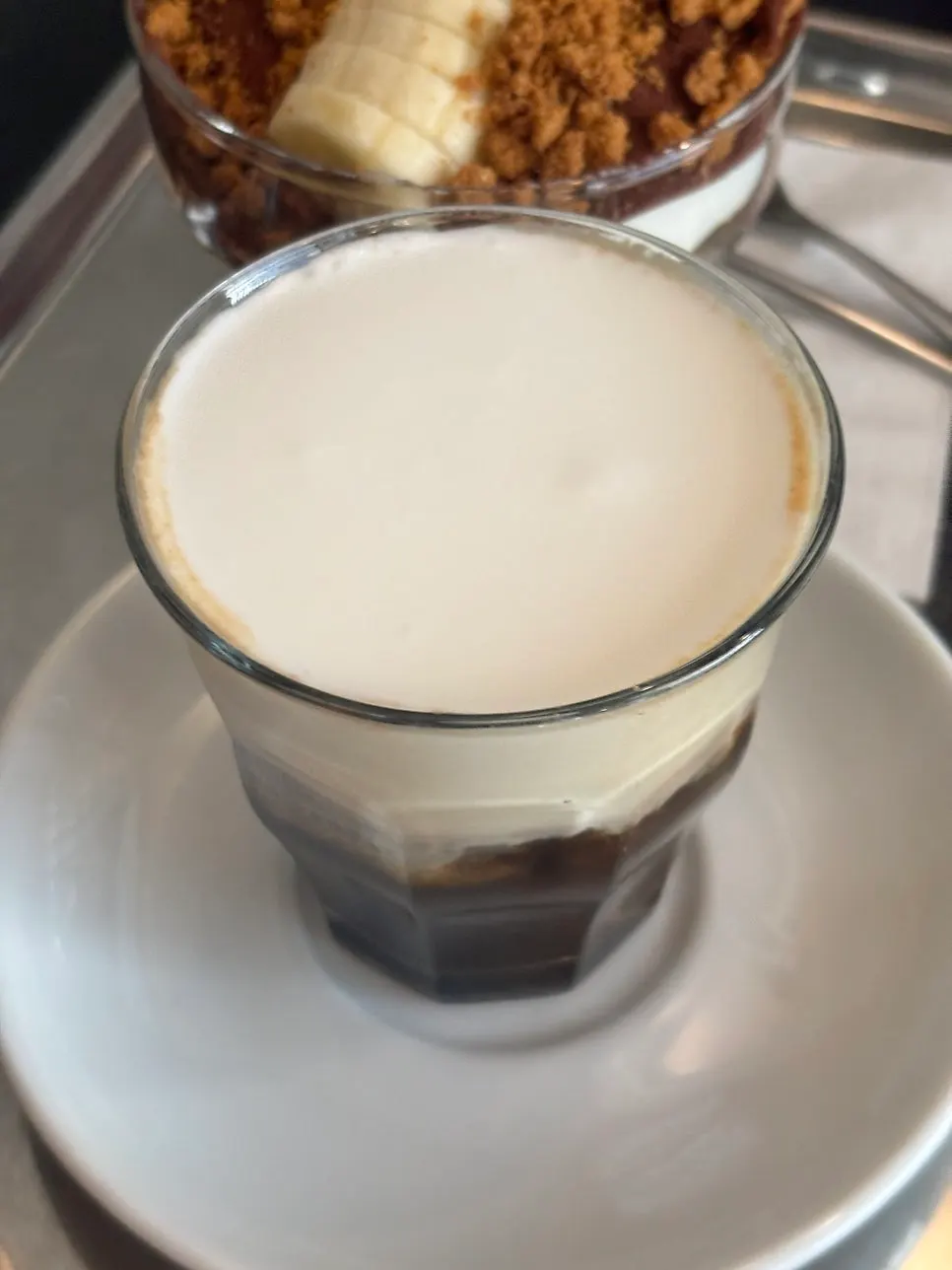 Signature Pip Coffee topped with Earl Grey cream
