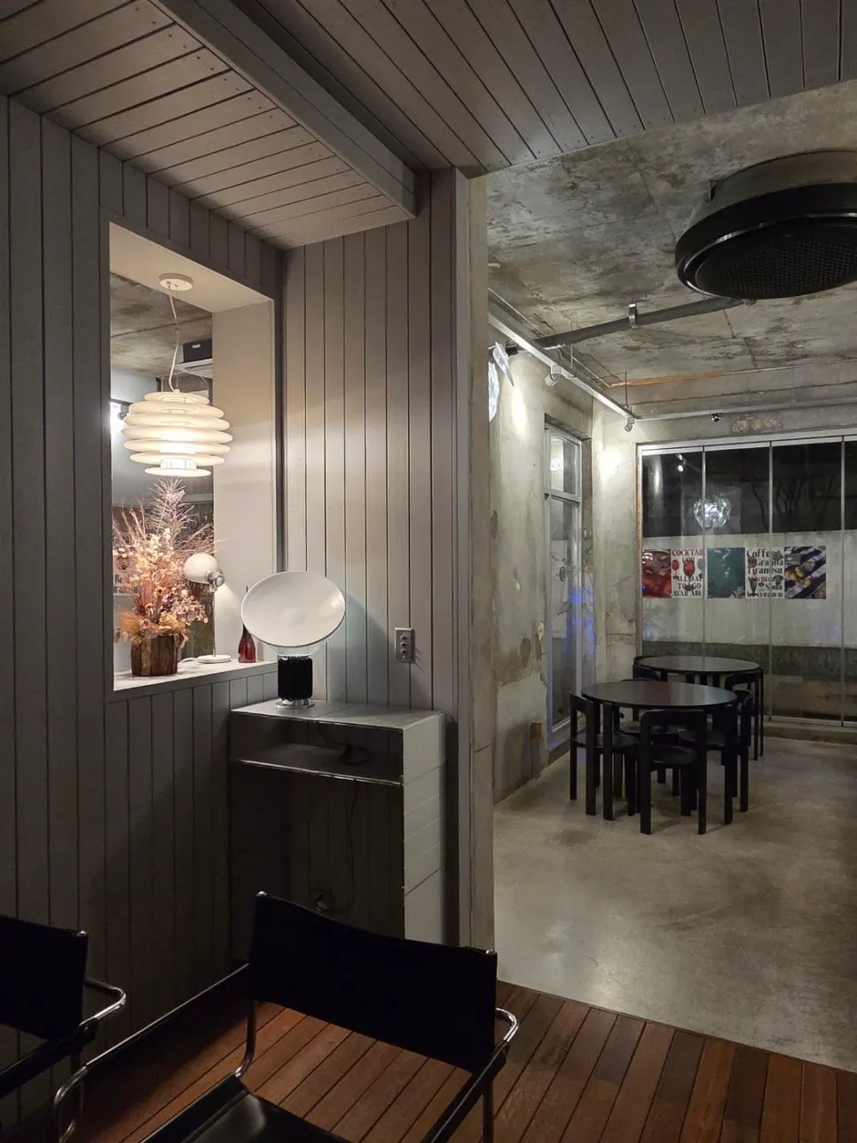 Indoor seating area at Pip Espresso Bar