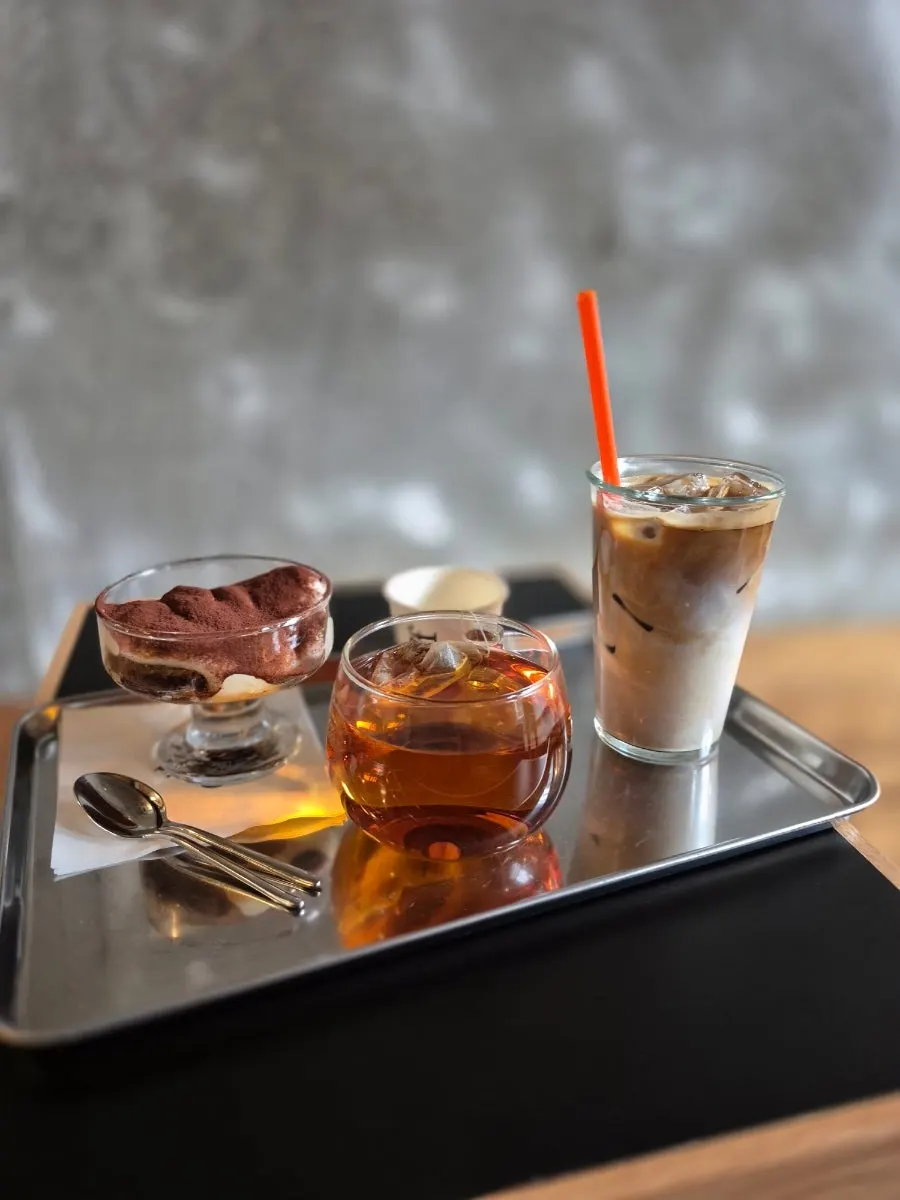 Warm rooibos tea served at the table