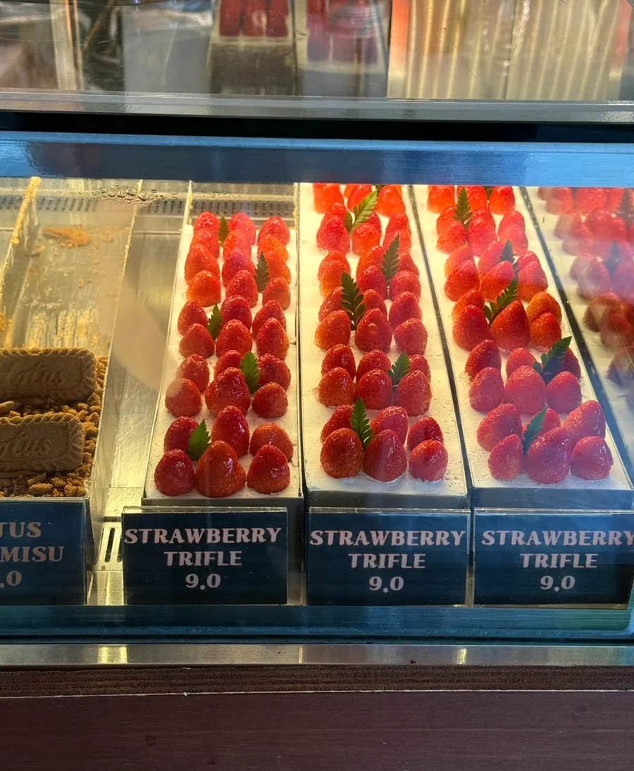 Central Site tiramisu and trifle