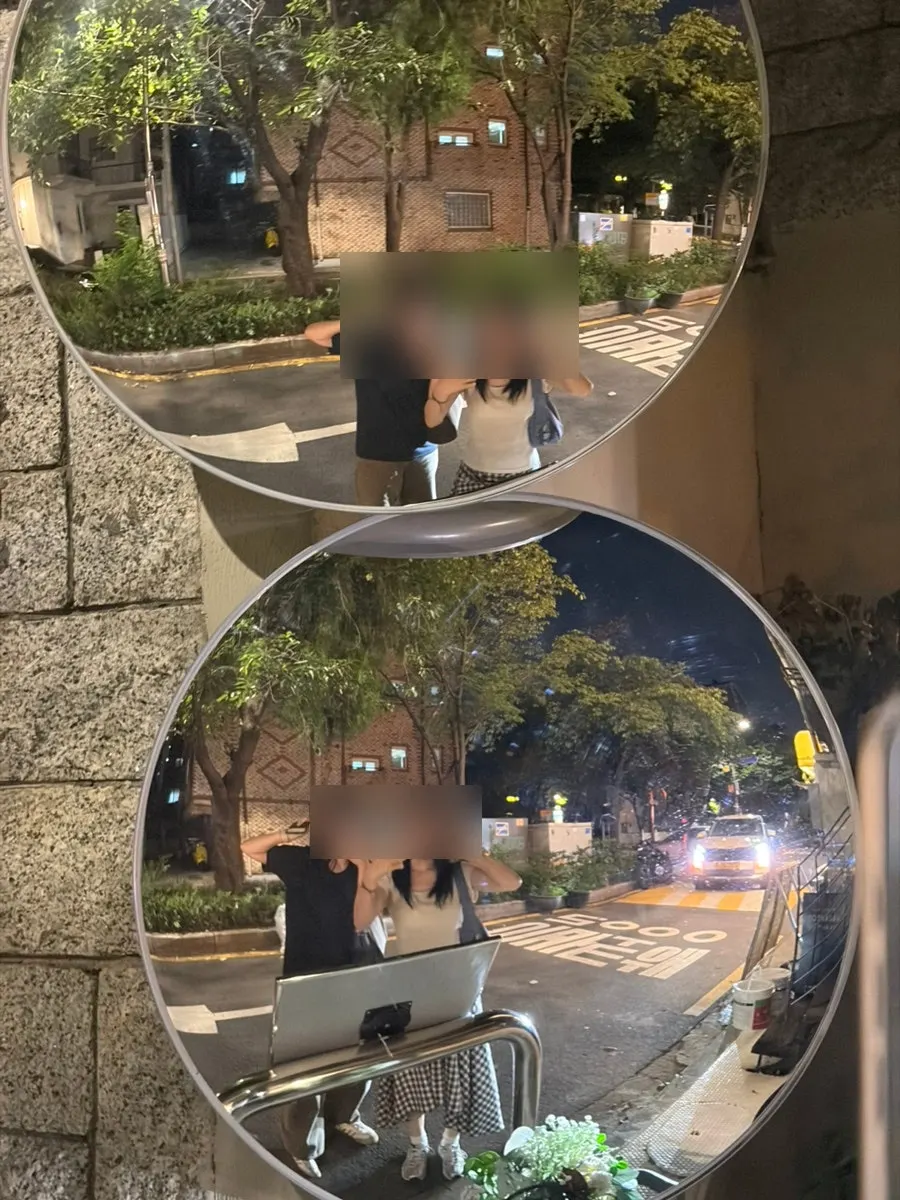 해 질 무렵 잼잼 카페 분위기