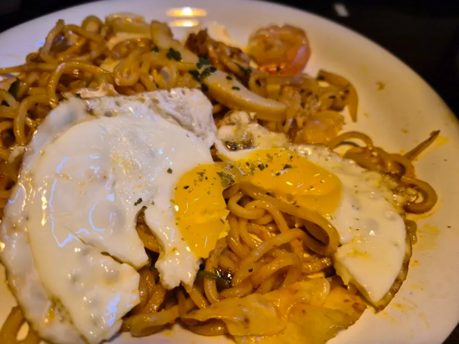 Yakisoba with mayonnaise